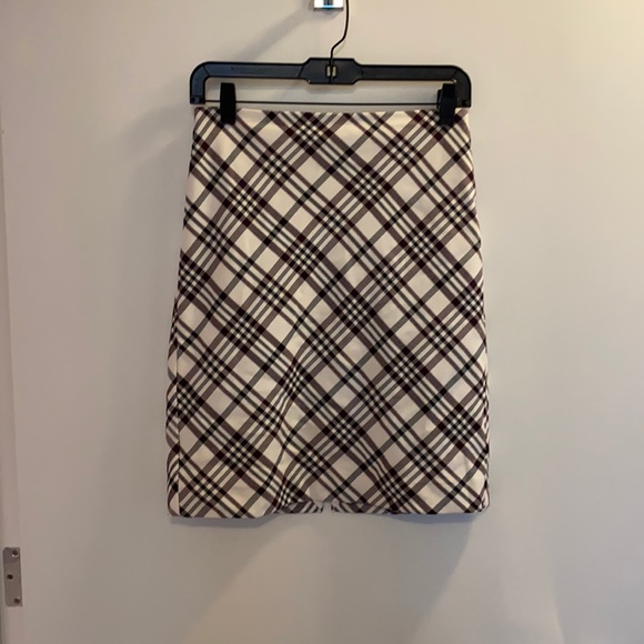 Express checkered skirt - Picture 1 of 3